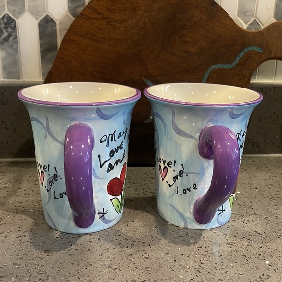 Pair of Julia Junkin Certified International Growing Hearts Anniversary … - Picture 4 of 9